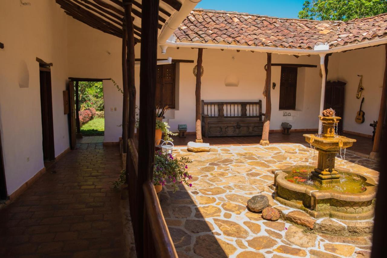 Hotel Hacienda Macedonia Barichara Luaran gambar